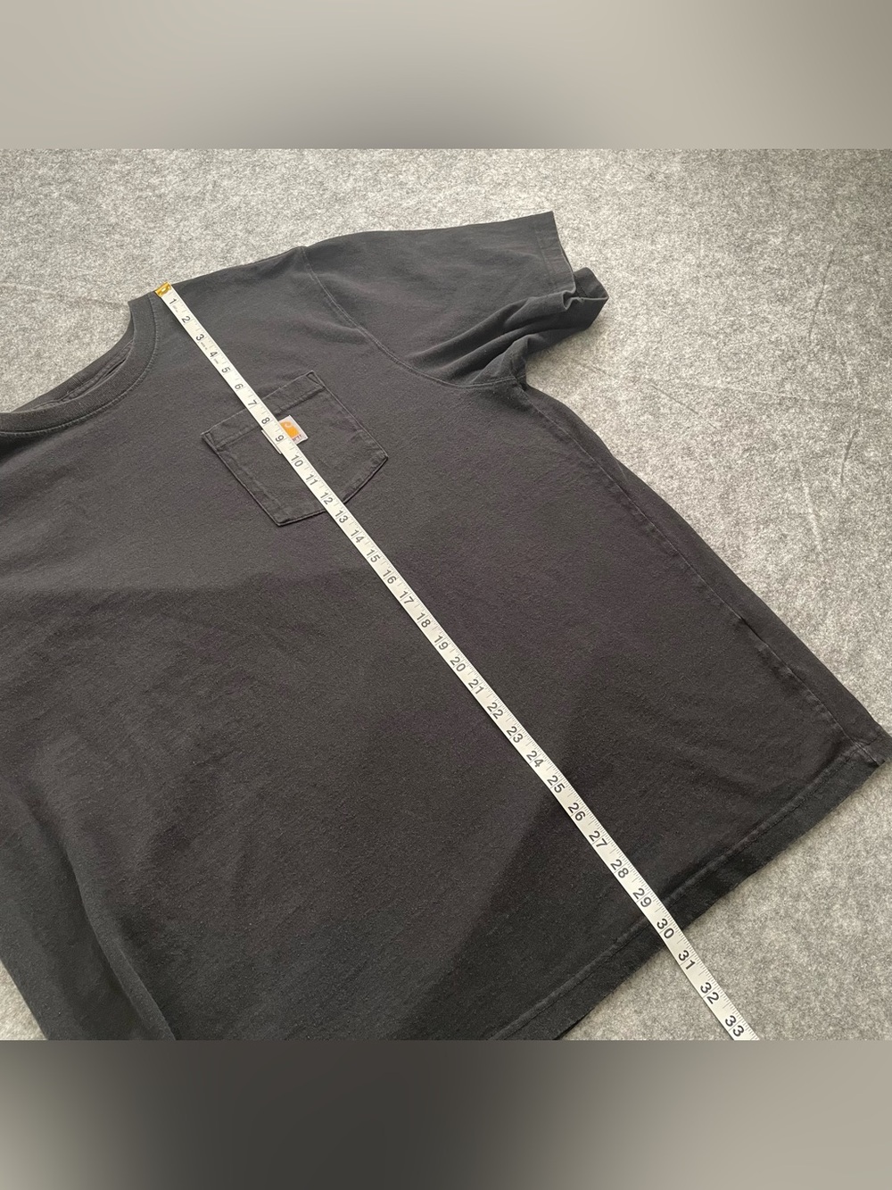 Carhartt Shirt Mens XL‎ Lot Of 2 Black Olive Loose Fit Workwear Heavyweight K87 - Picture 8 of 16